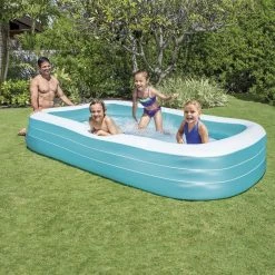 Piscine Rectangulaire Family Gonflable Intex -Ledepot-bailleul Soldes Magasin piscine rectangulaire family gonflable intex 1