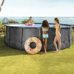 Piscine Tubulaire Baltik D 4.57 M H 1.22 M Intex -Ledepot-bailleul Soldes Magasin piscine tubulaire baltik d 457 m h 122 m intex 5
