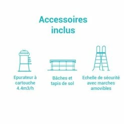 Piscine Tubulaire Baltik D5,49 X H1,22 M Intex 8 Piscine Tubulaire Baltik D5,49 X H1,22 M Intex -Ledepot-bailleul Soldes Magasin piscine tubulaire baltik d 549 m h 122 m intex 2