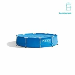 Piscine Tubulaire Ronde Intex 3,05 X 0,76 M -Ledepot-bailleul Soldes Magasin piscine tubulaire ronde intex 305 x 076 m 3