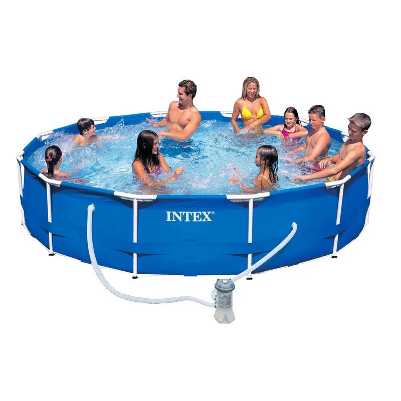 Piscine Tubulaire Ronde Intex 3,66 X 0,76 M 4 Piscine Tubulaire Ronde Intex 3,66 X 0,76 M – Image 2