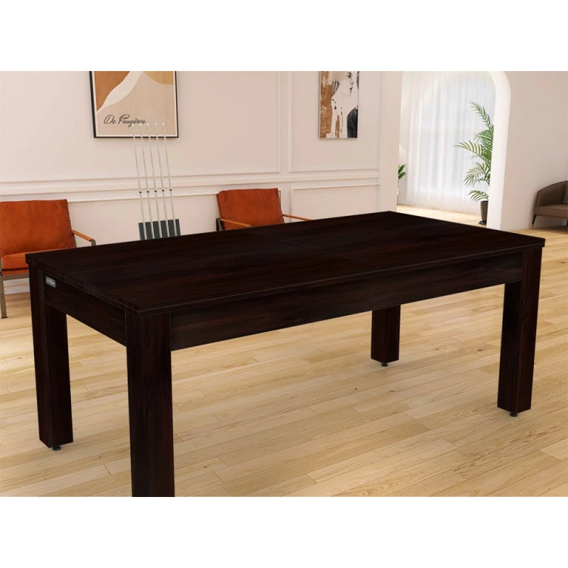 Plateau Dinatoire Pour Billard Convertible Arizona Wengé Boisé 4 Plateau Dinatoire Pour Billard Convertible Arizona Wengé Boisé – Image 2