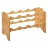 Rack 8 Bouteilles Empilable Bambou 5Five -Ledepot-bailleul Soldes Magasin rack 8 bouteilles empilable bambou 5five