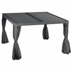 Rideaux Pour Tonnelle Majaé 3,6x3,6 M Hespéride -Ledepot-bailleul Soldes Magasin rideaux pour tonnelle majae 36x36 m hesperide 1 1