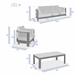 Salon De Jardin 5p Paradize Hespéride 20 Salon De Jardin 5p Paradize Hespéride -Ledepot-bailleul Soldes Magasin salon de jardin 5p paradize hesperide 8