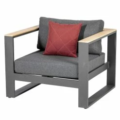 Salon De Jardin Emperia 5p En Aluminium Et Acacia Hespéride -Ledepot-bailleul Soldes Magasin salon de jardin emperia 5p en aluminium et acacia hesperide 4