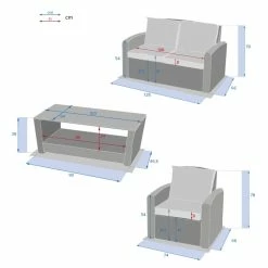 Salon De Jardin Polynésia Coloris Havane Hespéride -Ledepot-bailleul Soldes Magasin salon de jardin polynesia coloris havan hesperide 8