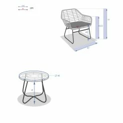 Salon Détente Extérieur Lambada 2 Places Hespéride -Ledepot-bailleul Soldes Magasin salon detente exterieur lambada 2 places hesperide 9