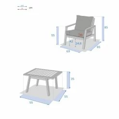 Salon Duo Extérieur Tiwi Acacia Hespéride -Ledepot-bailleul Soldes Magasin salon duo exterieur tiwi acacia hesperide 3