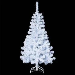Sapin 150 Cm Blanc 100% Floqué