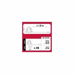 Sapin De Noël 90 Cm Vert Lumineux LED Blanc 7 Sapin De Noël 90 Cm Vert Lumineux LED Blanc -Ledepot-bailleul Soldes Magasin sapin vert lumineux 90 cm fibre optique 2