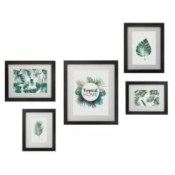 Set 5 Cadres Tropical H 33 Cm Atmosphera