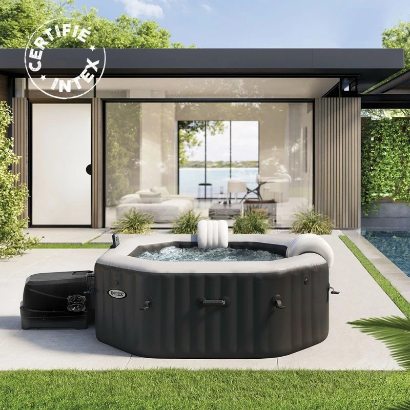 Spa Gonflable Intex Octogonal 4 Places 3 Spa Gonflable Intex Octogonal 4 Places