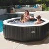 Spa Gonflable Intex Octogonal 6 Places Carbone -Ledepot-bailleul Soldes Magasin spa gonflable intex octogonal 6 p new carbone