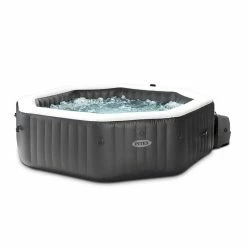 Spa Gonflable Intex Octogonal 6 Places Carbone -Ledepot-bailleul Soldes Magasin spa gonflable intex octogonal 6 p new carbone 8