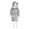Sweat Plaid à Capuche Ours Gris Enfant Atmosphera -Ledepot-bailleul Soldes Magasin sweat plaid a capuche ours gris enfant atmosphera