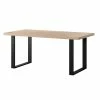 Table à Manger 180 Cm Pieds Métal Eden -Ledepot-bailleul Soldes Magasin table a manger 180 cm pieds metal eden