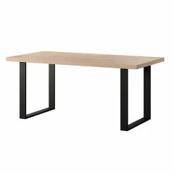 Table à Manger 180 Cm Pieds Métal Eden