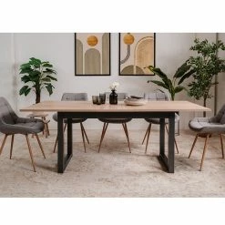 Table à Manger Extensible 160/200 Cm -Ledepot-bailleul Soldes Magasin table a manger extensible 160200 cm 8