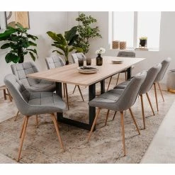 Table à Manger Extensible 160/200 Cm -Ledepot-bailleul Soldes Magasin table a manger extensible 160200 cm 9