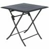 Table Alu Pliante Azua 2 Places Graphite Hespéride -Ledepot-bailleul Soldes Magasin table aluminium azua 2 places noir graphite hesperide