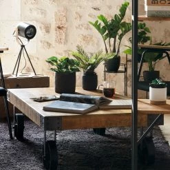 Table Basse Silas Bois Massif Atmosphera -Ledepot-bailleul Soldes Magasin table basse manguier bois massif atmosphera 5