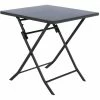 Table Carrée Pliante Greensboro 2p Graphite Hespéride 2 Table Carrée Pliante Greensboro 2p Graphite Hespéride -Ledepot-bailleul Soldes Magasin table carree greensboro graphite