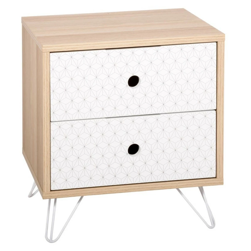 Table De Chevet 2 Tiroirs Effy Atmosphera 3 Table De Chevet 2 Tiroirs Effy Atmosphera
