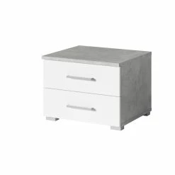 Table De Chevet 2 Tiroirs Soma