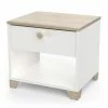Demeyere Table De Chevet Izzy 1 Tiroir Blanc Et Bois 1 Demeyere Table De Chevet Izzy 1 Tiroir Blanc Et Bois -Ledepot-bailleul Soldes Magasin table de chevet izzy 1 tiroir blanc bois