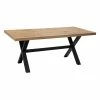 Table à Manger 180 Cm Pieds En Croix Steja Atmosphera -Ledepot-bailleul Soldes Magasin table manger 180 cm pieds en croix steja atmosphera