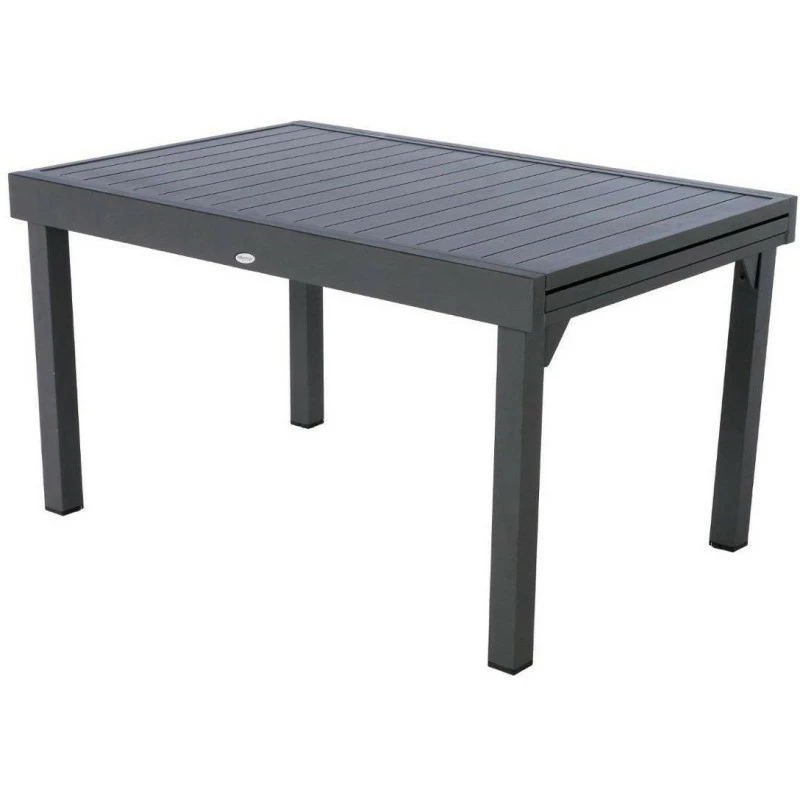 Table Rectangulaire Extensible Piazza 10 P. Graphite Hespéride 4 Table Rectangulaire Extensible Piazza 10 P. Graphite Hespéride – Image 2