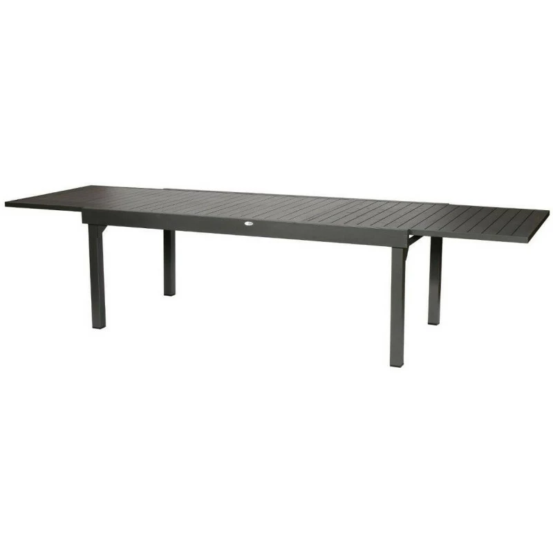 Table Rectangulaire Extensible Piazza 12 P. Graphite Hespéride 7 Table Rectangulaire Extensible Piazza 12 P. Graphite Hespéride – Image 5