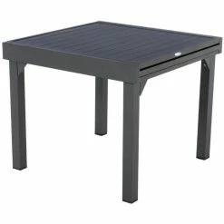 Table Rectangulaire Extensible Piazza 8 P. Graphite Hespéride -Ledepot-bailleul Soldes Magasin table rectangulaire extensible piazza 8 personnes graphite hesperide 2