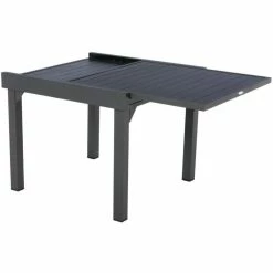 Table Rectangulaire Extensible Piazza 8 P. Graphite Hespéride -Ledepot-bailleul Soldes Magasin table rectangulaire extensible piazza 8 personnes graphite hesperide 3