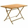 Table Rectangulaire Pliante Greensboro 4p Ocre Hespéride -Ledepot-bailleul Soldes Magasin table rectangulaire pliante greensboro 4p ocre hesperide