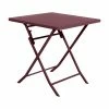 Table Carrée Pliante Greensboro 2p Bordeaux Hespéride -Ledepot-bailleul Soldes Magasin tables carree exterieur greensboro bordeaux hesperide