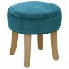 Tabouret En Velours Adriel Coloris Duck Atmosphera 1 Tabouret En Velours Adriel Coloris Duck Atmosphera -Ledepot-bailleul Soldes Magasin tabouret adriel en velours coloris duck
