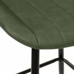 Tabouret De Bar Kaki Olwen Atmosphera -Ledepot-bailleul Soldes Magasin tabouret bar kaki olwen atmosphera 2