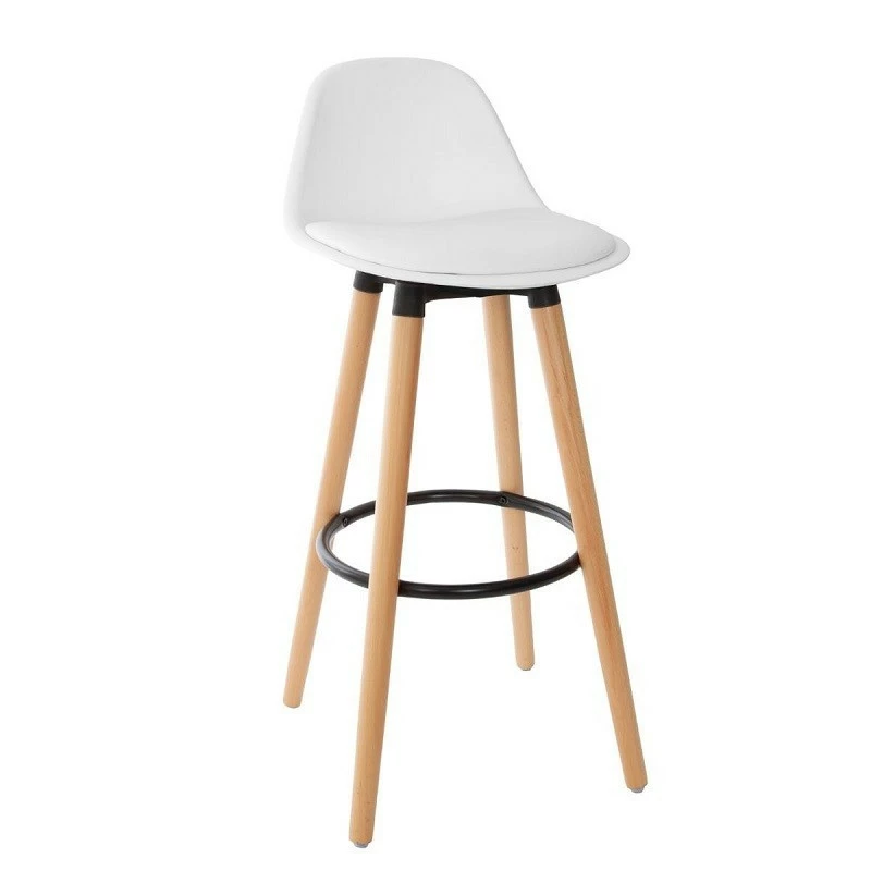 Tabouret Bar Maxon Simili Blanc Atmosphera 3 Tabouret Bar Maxon Simili Blanc Atmosphera