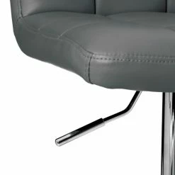Tabouret De Bar Avec Dossier Gris Delek Atmosphera -Ledepot-bailleul Soldes Magasin tabouret de bar avec dossier gris delek lot de 2 2