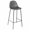 Tabouret De Bar Gris Vladi Atmosphera -Ledepot-bailleul Soldes Magasin tabouret de bar gris collection vladi