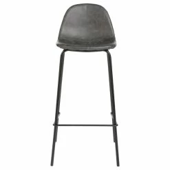 Tabouret De Bar Gris Vladi Atmosphera -Ledepot-bailleul Soldes Magasin tabouret de bar gris collection vladi 2