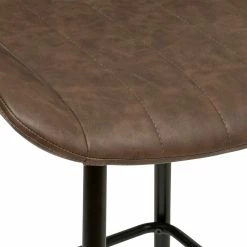 Tabouret De Bar Marron Cognac Olwen Atmosphera 9 Tabouret De Bar Marron Cognac Olwen Atmosphera -Ledepot-bailleul Soldes Magasin tabouret de bar marron cognac olwen atmosphera 3