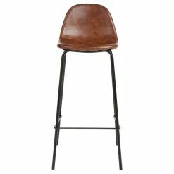 Tabouret De Bar Marron Vladi Atmosphera -Ledepot-bailleul Soldes Magasin tabouret de bar marron collection vladi 2