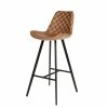 Tabouret De Bar Palmas PU Cognac -Ledepot-bailleul Soldes Magasin tabouret de bar palmas pu cognac