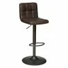 Tabouret De Bar Vintage Delek Ajustable Brun Atmosphera 1 Tabouret De Bar Vintage Delek Ajustable Brun Atmosphera -Ledepot-bailleul Soldes Magasin tabouret de bar vintage delek ajustable brun atmosphera