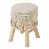 Tabouret Macramé Atmosphera -Ledepot-bailleul Soldes Magasin tabouret macrame atmosphera