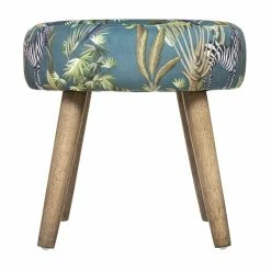 Tabouret Motifs Jungle H40 Sango Atmosphera -Ledepot-bailleul Soldes Magasin tabouret motifs jungle h40 sango atmosphera 1
