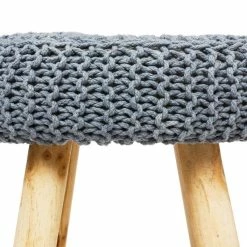 Tabouret Suzette Gris Atmosphera -Ledepot-bailleul Soldes Magasin tabouret suzette gris atmosphera 1